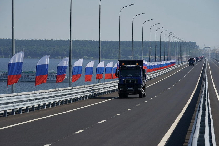 Открытие автодорожных обходов Твери и Тольятти